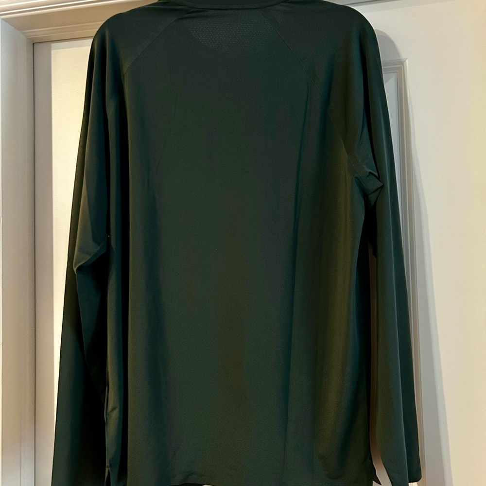 Vuori Men's Long Sleeve Tee - Dark Green